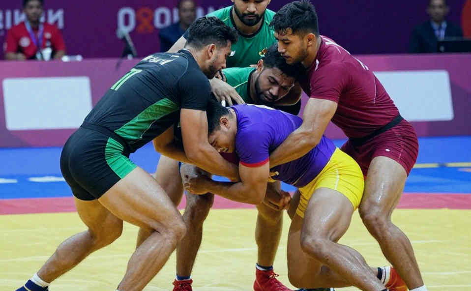 ৫৬ পয়েন্টের ব্যবধান: এশিয়ান গেমস ২০২৬-এর কাবাডি টেবিল যেভাবে বাংলাদেশের পদক কেড়ে নিল ৫৬ পয়েন্টের ব্যবধান: এশিয়ান গেমস ২০২৬-এর কাবাডি টেবিল যেভাবে বাংলাদেশের পদক কেড়ে নিল